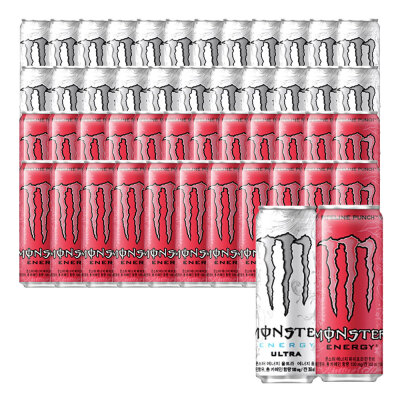 Monster Energy Ultra + Pipeline Punch 355mL 48 Cans (24 Cans Each)
