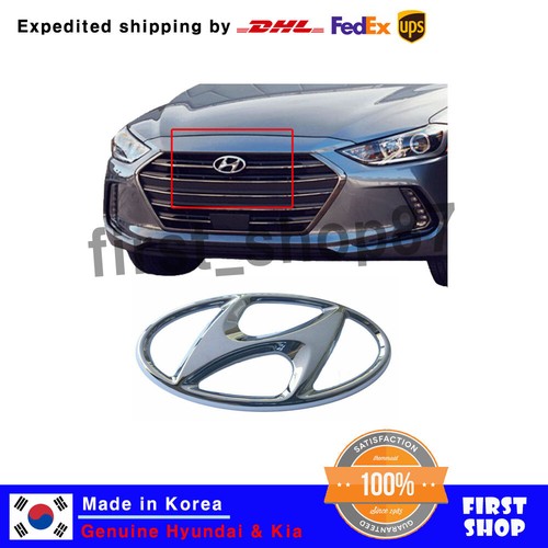 OEM 86320-F2100 Front Grille Emblem H Logo for Hyundai Elantra 2017-2018
