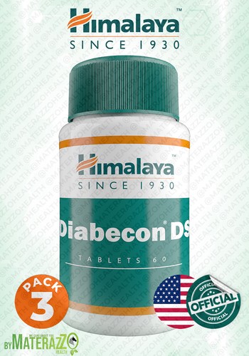 Diabecon DS USA Official 3 BOX 180 tablets Vegetarian Botanical 100% Herbs New