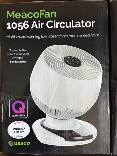 Meaco MeacoFan 1056 Air Circulator Cooling Fan Ultra-Quiet Eco Multidirectional