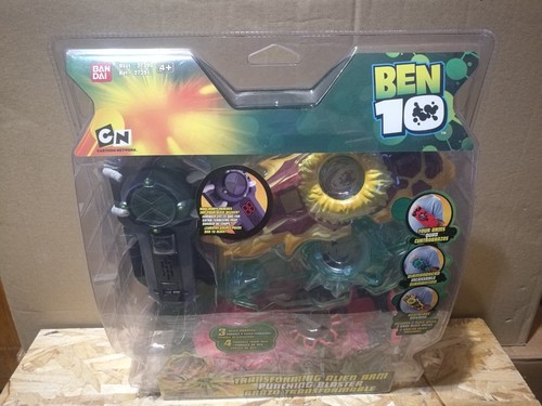 CN Bandai 2007 Ben 10 27390 Transforming Alien Arm Omnitrix Light & Sound FX