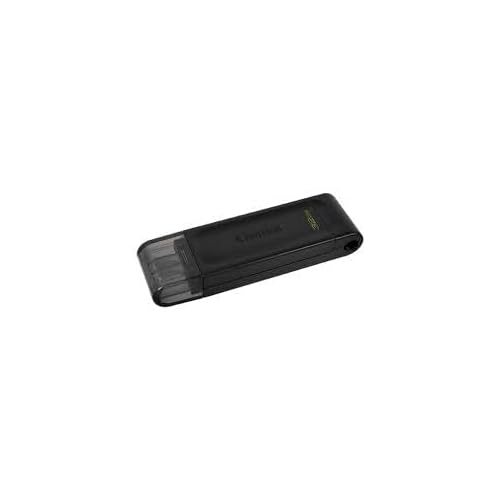 Kingston DataTraveler 70 64GB Portable and Lightweight USB-C flashdrive with USB 3.2 Gen 1 speeds DT7064GBCR