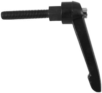 1pc Spring Loaded 8mmx40mm Threaded 60mm Lever Adjustable Handle Knob