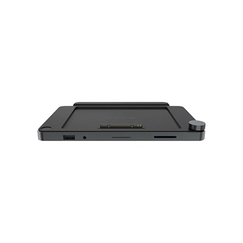 Khadas Mind Dock for Mind Expansion Module, Built-in Audio System, Fingerprint Scanner, 9 Additional I/O Ports, Support Four 4K/60Hz Displays Mini Computer Built-in SD Card Reader for Swift | with Fingerprint Reader, Stereo Speakers, 9 I/O Ports, Support Four 4K/60Hz Displays, SD Card Reader for Swift Data Transfers