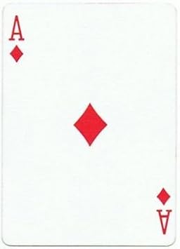 Red Back Bicycle Playing Card Force Deck (Diamonds, King)