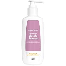 Amazon Basics Gentle Exfoliating Face Wash, Replenishing Daily Facial Cleanser, Refreshing, 6.78 fl oz (Pack of 1)