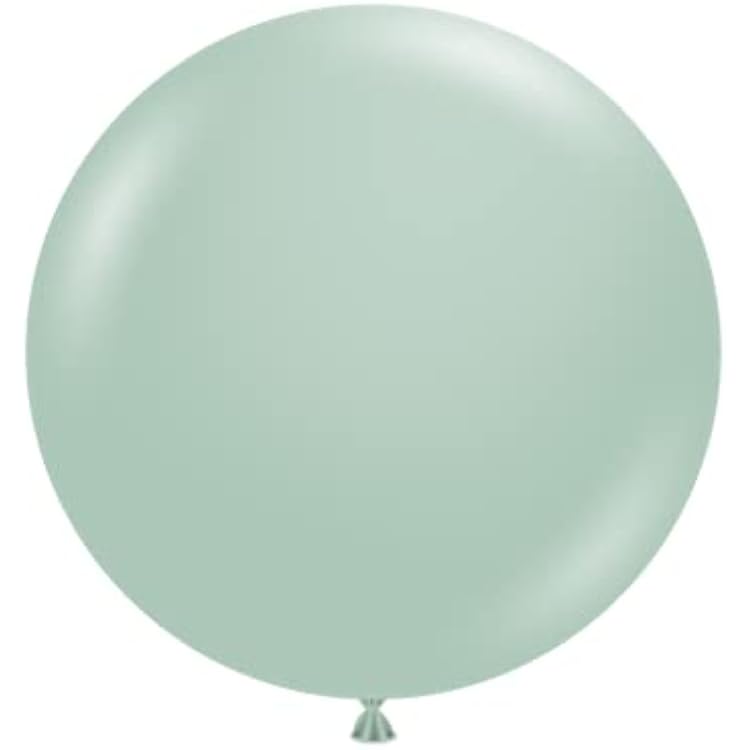Tuftex Empower-Mint Green Party Latex Balloons, 11, 10097