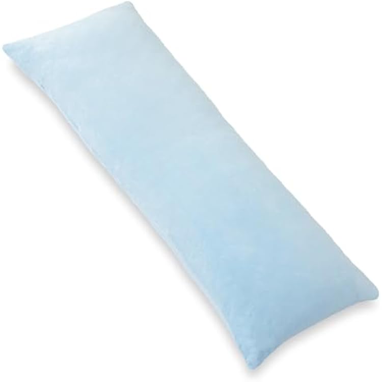 Body Pillow, Memory Foam Body Pillows for Adults Sleeping, Long Pillow for Bed, Big Large Firm Full Body Pillow for Side Sleeper, 20x54 Inch, Light Blue