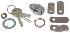 Medeco 60T0350T-KIT High Security 7/8" Cam Lock