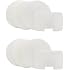 AMSAMOTION 2 Pack Filters Kit Replacement for Shark Navigator Swivel Upright Vacuum NV22, NV22L, NV22S, NV26, NV27, UV400 Part # XF228 Foam + 4 Felt Circular & Exhaust Filters