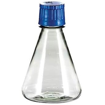 Flat-Base Autoclave Erlenmeyer Shaker Flask, PC, 1000 mL: 24/CS