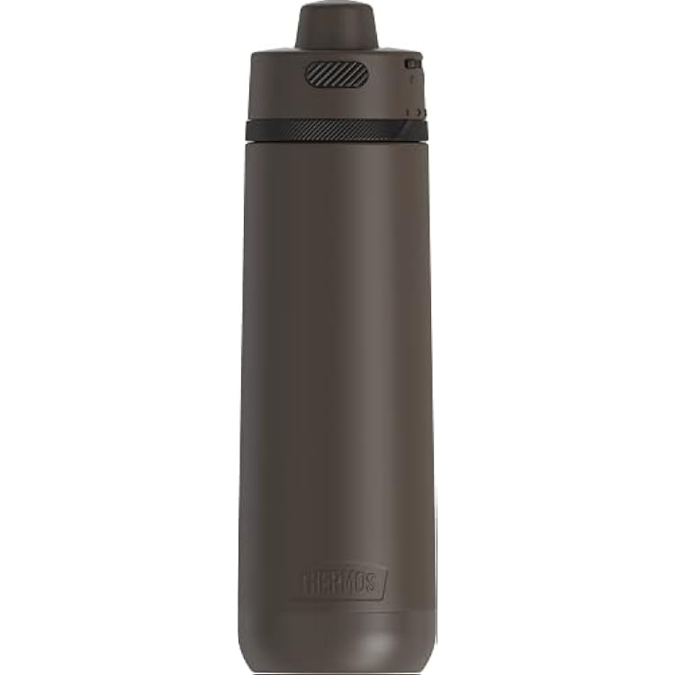 THERMOS ALTA Series, Stainless Steel Hydration Bottle, 24 Ounce, Espresso Black