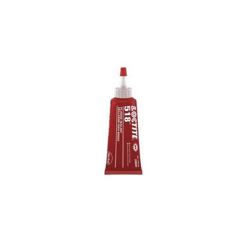 Loctite Red Silicone Anaerobic Flange Sealant - High Strength, 50 ML Tube