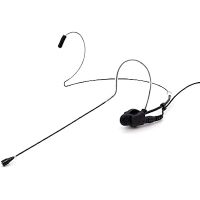 THOR AV Hammer SE-11 Headset Microphone TA4F - Compatible with Shure, Line 6, Black