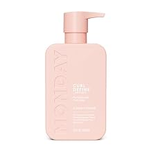 MONDAY HAIRCARE CURL DEFINE Conditioner with Peptides, Coconut Oil & Shea Butter for Curls of All Types 354 mL