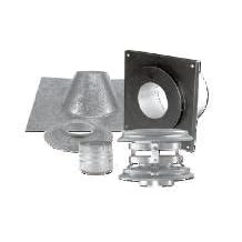 Dura-Vent 4PVP-KVA PelletVent Pro Vertical Flat Ceiling Venting Kit