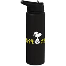 Snoopy and Woodstock Cool Crew Peanuts Design Stainless Steel Insulated Water Bottle