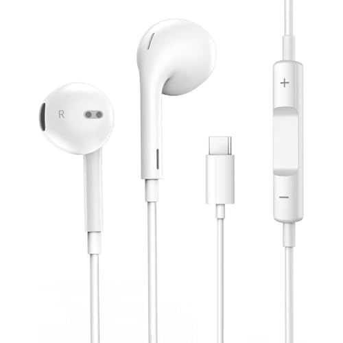 Wired Earbuds,Headphones Earbuds Wired 3.5mm, in-Ear Earphones with Mic, Compatible with iPhoneiPadAndroidLaptopPC