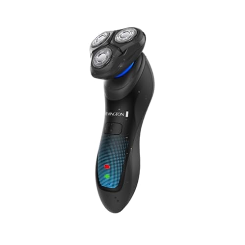 Remington Hyperflex Advanced Rotary Shaver, Electric Razor, WEtech 100% Waterproof Design, Black
