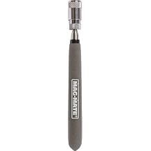 MAG-Mate MRT910L Telescoping Magnetic Pickup, Lighted Retriever with Magnets, Powerful Permanent Rare Earth Magnets, Comfortable Grip, 32 Extended Length, 22 lbs. Lifting Capacity