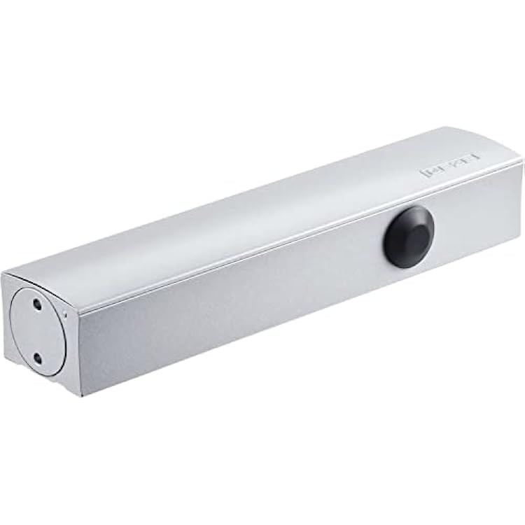 ECline TS 5000 143641 Door Closer Without Slide Rail EN 3-5, Upper Door Closer White, Silver