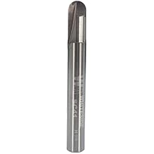 Whiteside Router Bits SC41 Round Bottom Veining Bit with Solid Carbide 1/8-Inch Radius and 1/4-Inch Cutting Diameter