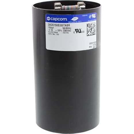 CPT0091 -ClimaTek Start Capacitor Replaces American Standard 135-162 MFD 330 Volt