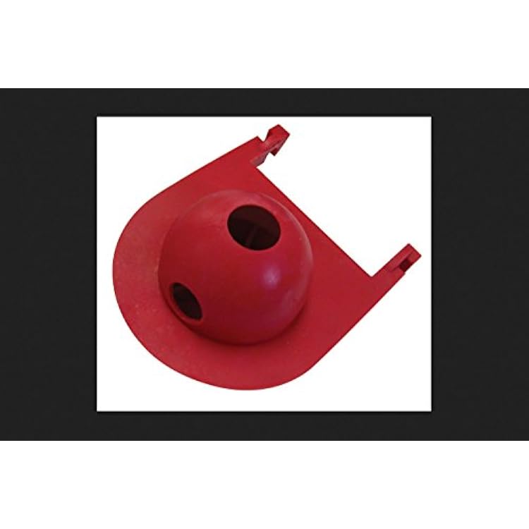 Korky 3010BP Class Five Toilet Repairs-Replaces Kohler parts 1016546 and 1042313-Large 3-Inch Flapper-Made in USA, No Size, Red