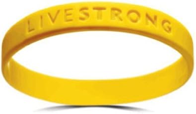 LiveStrong Bracelet | Adult Size, Individually Wrapped