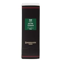 DAMMANN FRERES - JAUNE LEMON Green Tea - 24 wrapped crystal envelopped tea bags