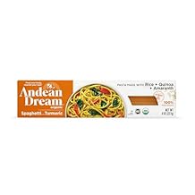 Andean Dream Organic Spaghetti with Turmeric, 8 OZ