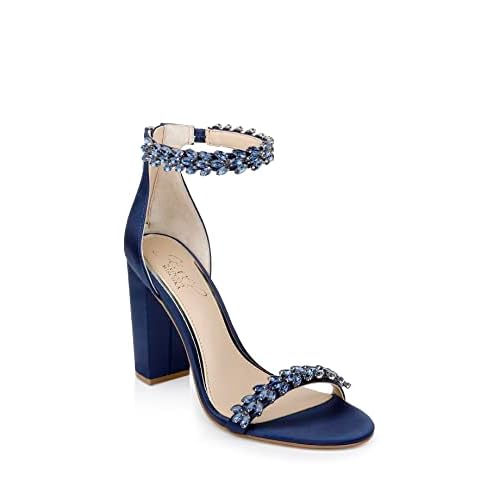 Jewel Badgley Mischka Mayra Ankle Strap Evening Shoe