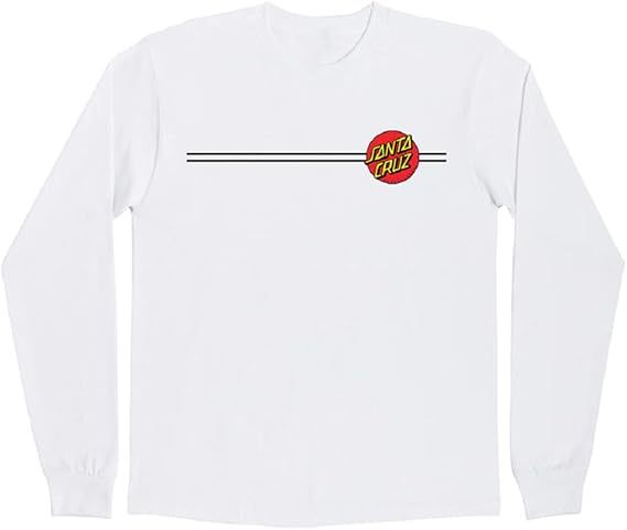 SANTA CRUZ Classic Dot Men's Long Sleeve T-Shirts