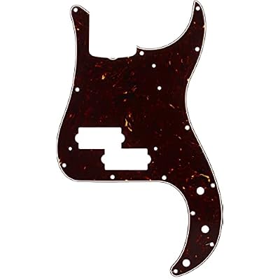 Fender Pure Vintage Pickguard,#39;63 Precision Bass, 13-Hole - Tortoise Shell
