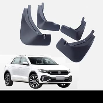 Car Splash Guards Mud Flaps Guard, for Volkswagen T-ROC 2018-2022 t ROC Accessories Auto Parts, Front Rear Mudguard Fender