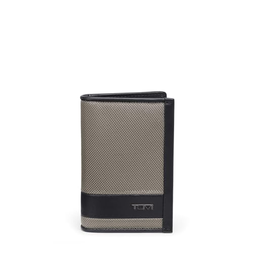 TUMI - Alpha Multi Window Card Case - Slim Profile Mens Wallet With ID Windows - Grey Alloy