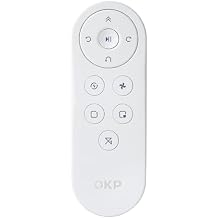 OKP Robot Vacuum Cleaner Remote Control, Compatible with K5/K5P Models, Also Compatible with Lefant Robot Vacuums M210, M210B, M210P, M310, M310 Ultra, M320
