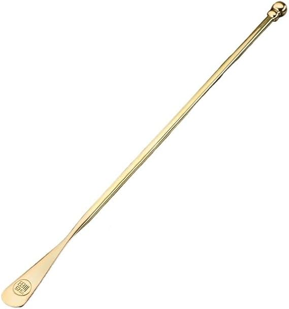 Portable Shoehorn Shoe Lifter Shoe Horn with Extended Handle for Home Entrance to Wear Shoes Long Handle Pregnant Women Metal Shoe Horn Shoe Spoon Children's Elderly Travel Shoe Horn(C)