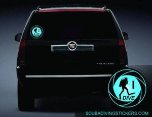 JB I Dive Scuba Tank Decal Sticker!