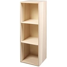 Rayher Wooden Hobby 62599000 Decorative Box (FSC Mixed Credit Paper, 32 x 11 x 8.7 CM 3 interior pockets