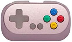 KPREPUBLIC Holyoops Gamepad Controller Capslock Artisan Keycap CNC Anodized Aluminum Compatible Cherry MX switches White Pink Cyan Yellow (GP Capslock Pink x1)