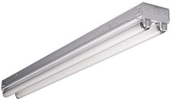 Metalux Fluorescent Strip Light 4 Ft. 120 V T12 Elect. White Ul
