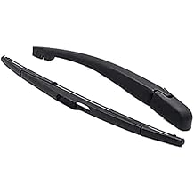 Car Rear Wiper Arm, for Renault Megane 3 III Hatch 2008-2016 14" Back Windscreen Wiper Blades Assembly Replacement Set Kit