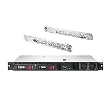 Hewlett Packard Enterprise HPE ProLiant DL20 Gen10 Rack Server, Xeon E-2124 Quad-Core 3.3GHz 8MB, 16GB DDR4 2666MHz RAM, 4TB HDD, RAID, iLO 5