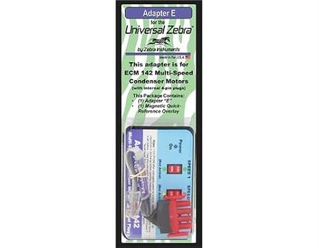 Zebra Instruments UZHME Universal Zebra Adapter E