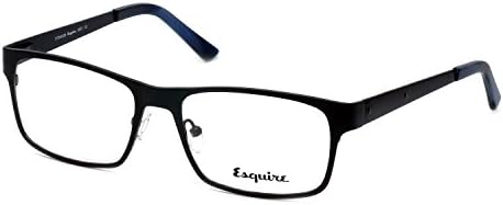 Esquire Designer Eyeglasses EQ8651 in Black 54mm DEMO LENS