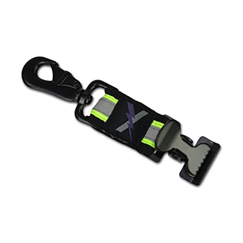 Lightning X Products The Original Reflective Firefighter Rescue Extrication Work Glove Strap With Alligator Clip