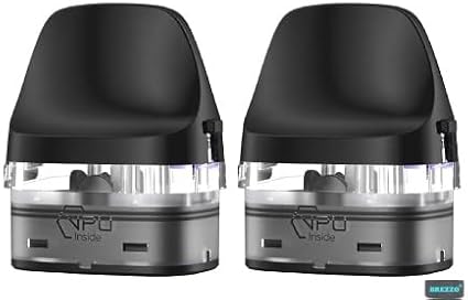 J Replacement pod XL 5.0 cartridge 0.6 ohm (2 pcs) Compatible with GeekVape Digi Pro and Digi Max Pod Mod Kits - Nicotine Free
