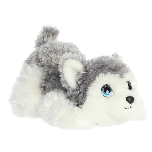 Aurora Adorable Playful PrettiesTM Hollis HuskyTM Stuffed Animal - Cuddly Companions - Endless Play - Grey 10 Inches