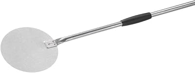 GI Metal Turning Pizza Peel with Black Handle 47 Inches